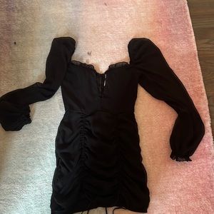 black lucy in the sky dress